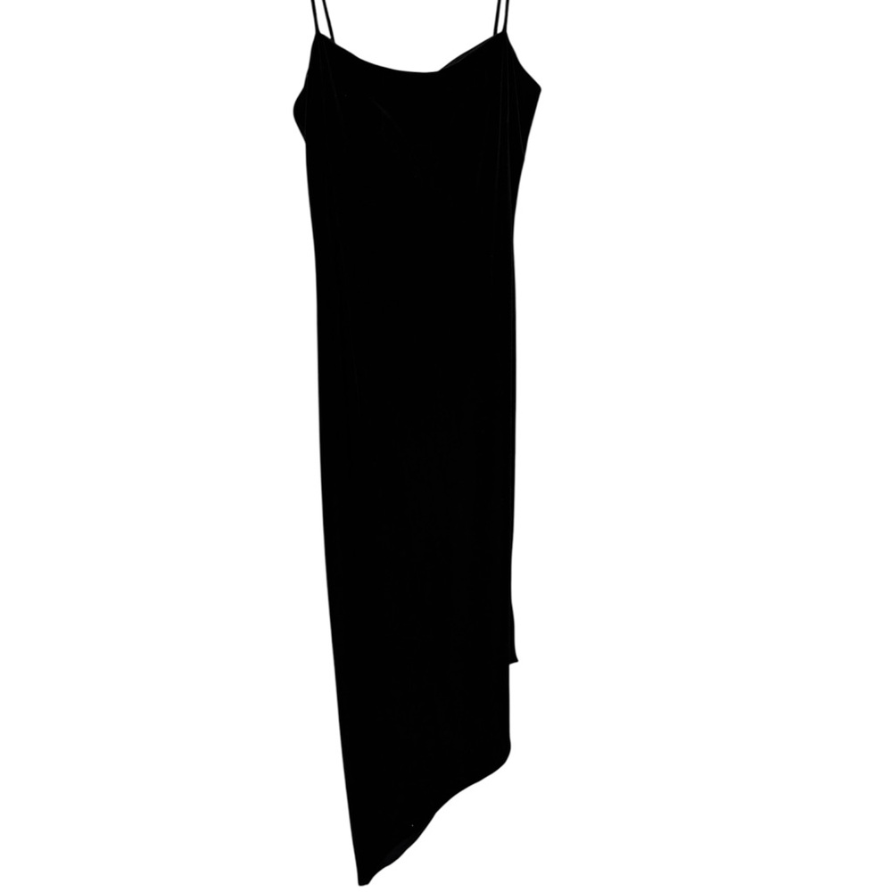 Rachel Kate Black Satin Dress